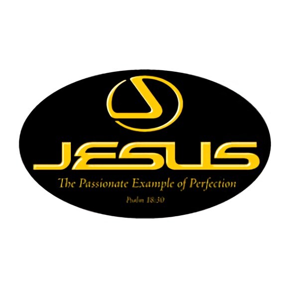 Jesus Passionate Example Bumper Sticker Bulk Pack Of 9
