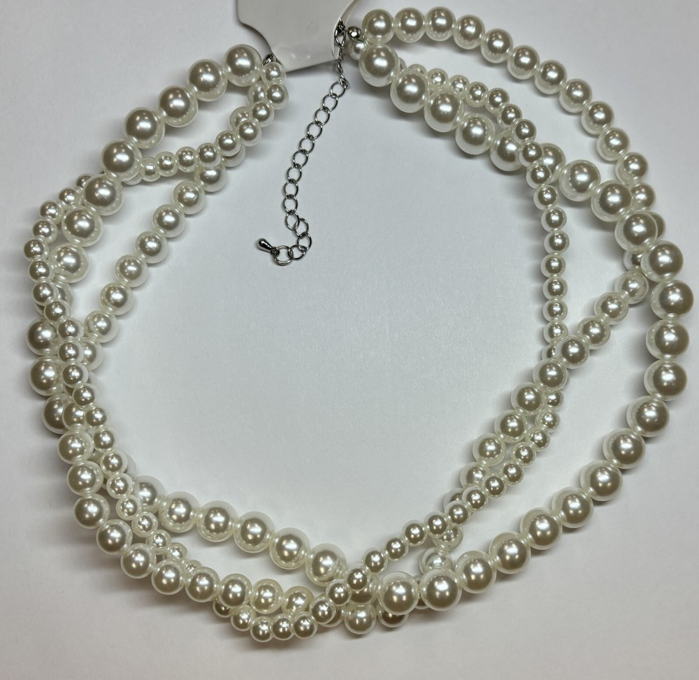 Pearl Link Choker Necklace
