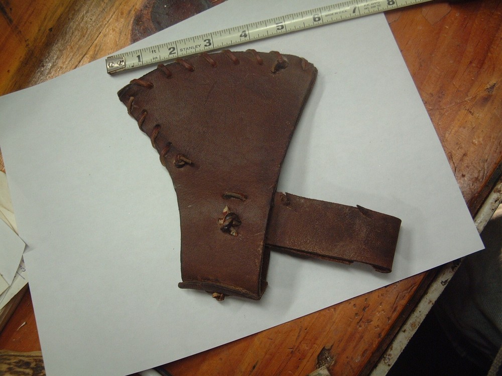 Primitive Handcrafted Leather Axe Sheath Protector Camping Axe Handle Guard