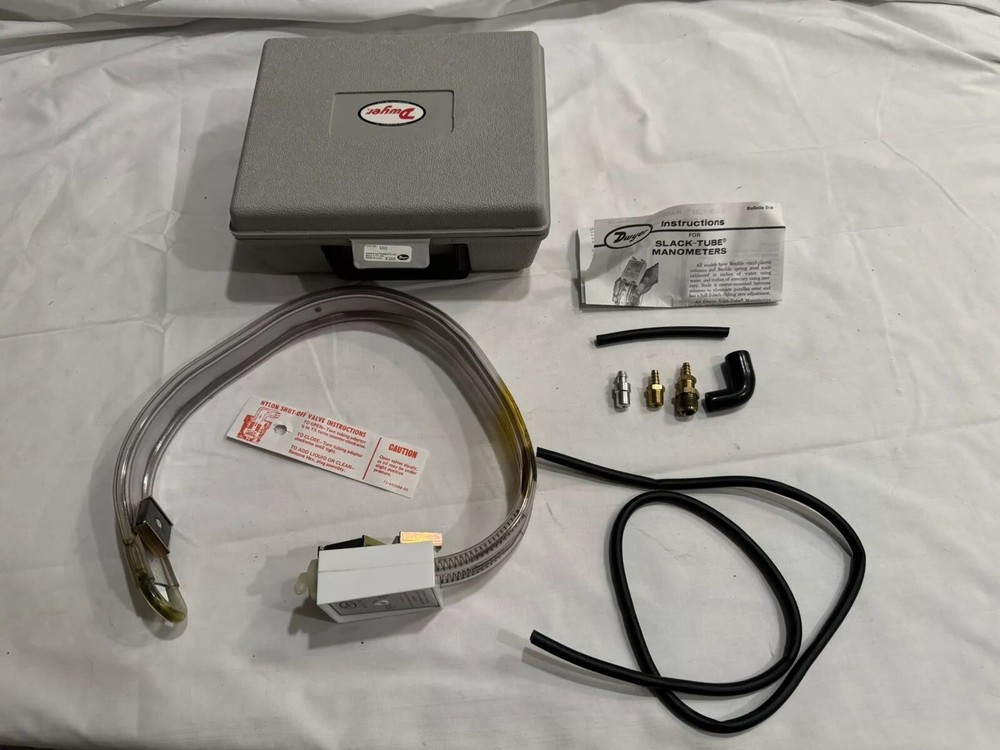 Dwyer Slack Tube Manometer model 1212