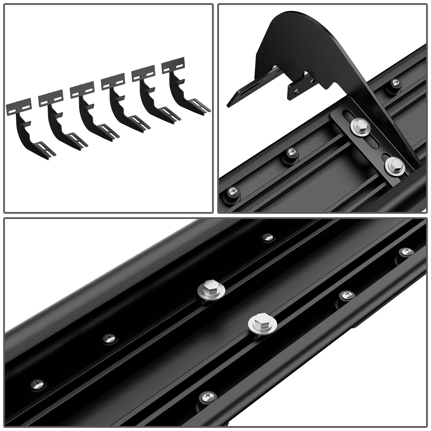 For 2009-2024 Ram 1500 2500 3500 Classic Crew Cab 6" Step Bar Running Boards
