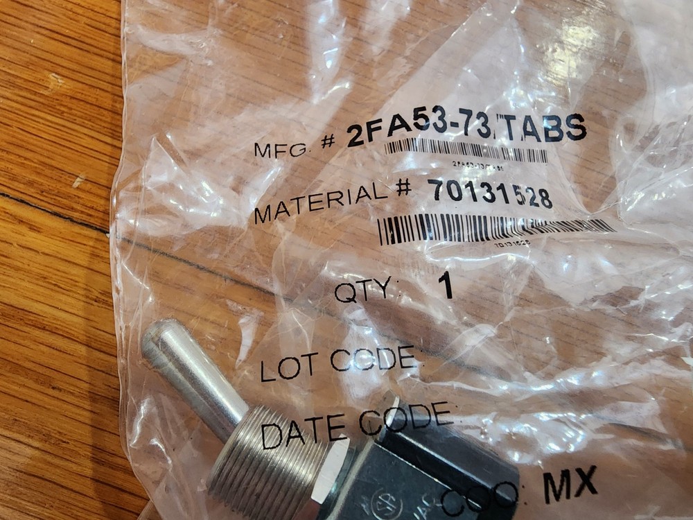 UltraFryer ULTR18204 Toggle Switch