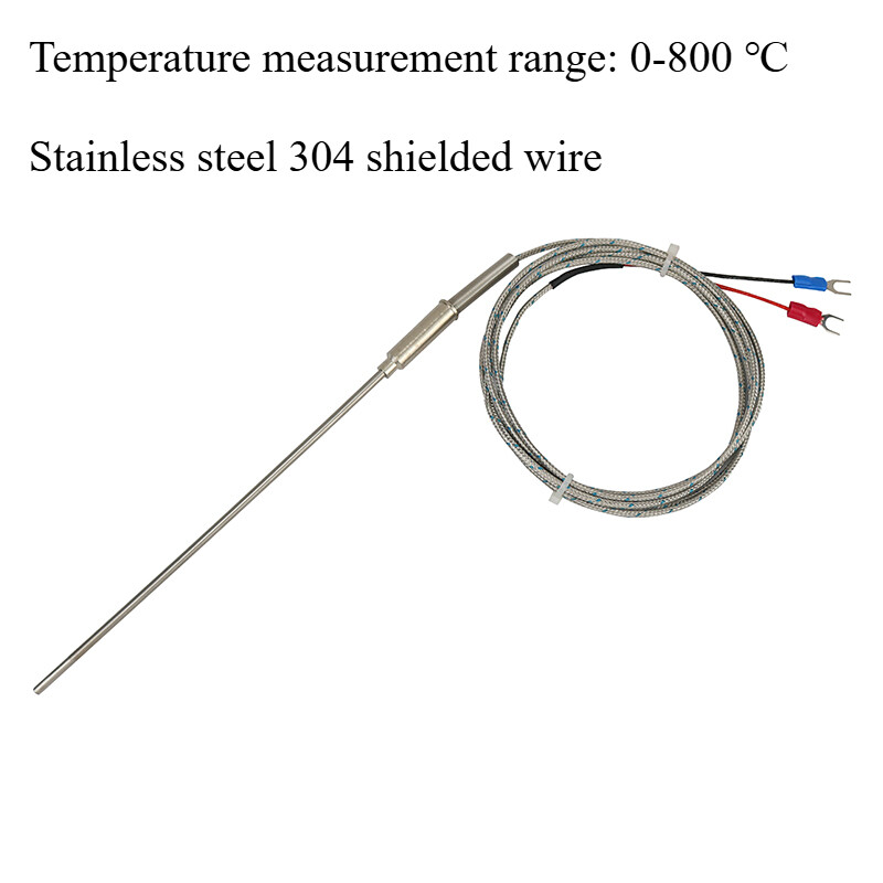 K type armored thermocouple WRNK-191 probe bendable temperature sensor