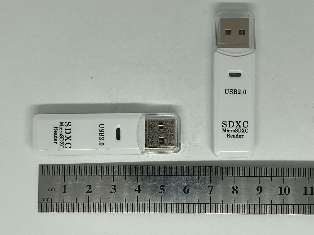 2 Pack Lot Micro SDXC USB Card Reader Writer Standard SD HC MicroSD TF XC Univer