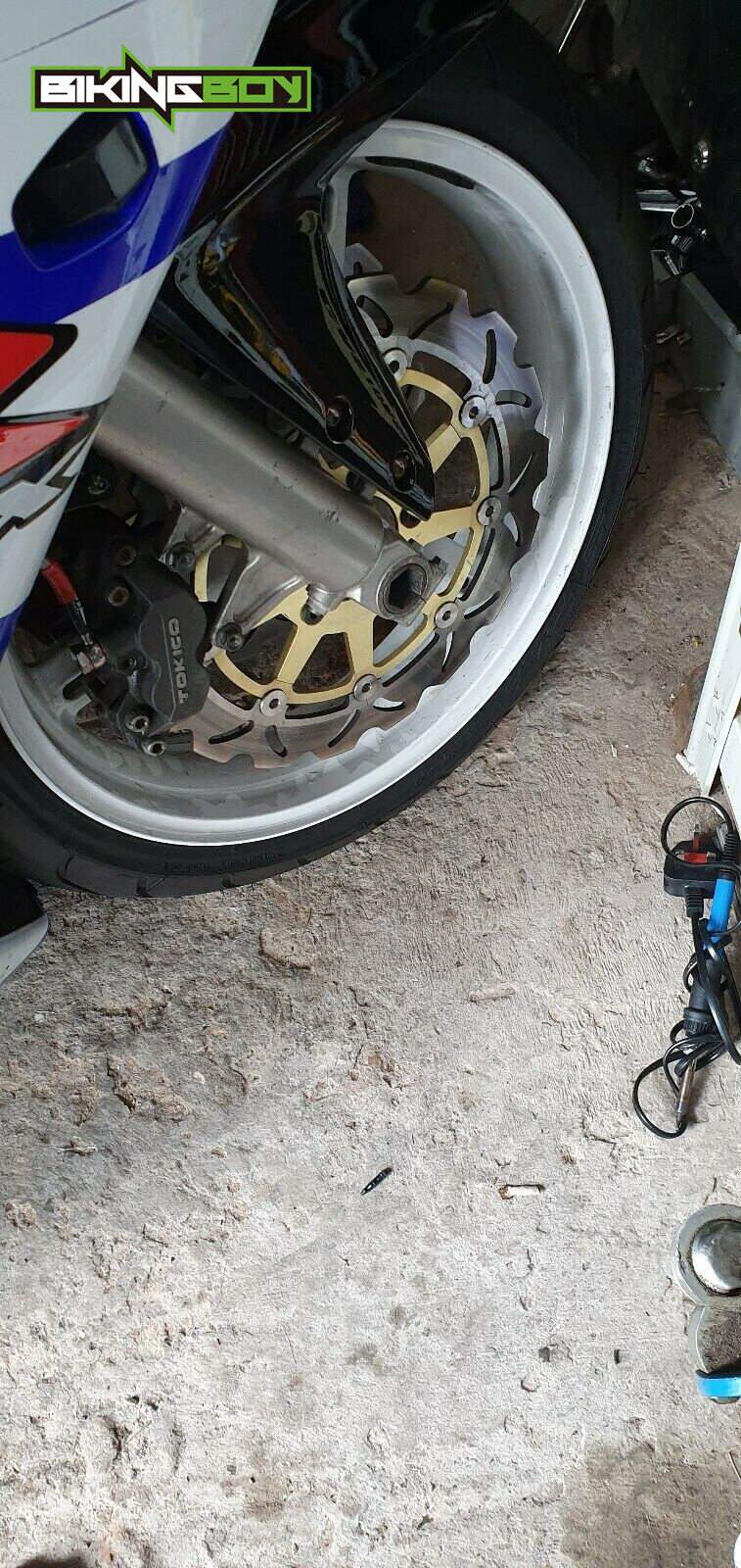 For Suzuki Hayabusa GSX 1300 R 1999-2007 Front Rear Brake Discs Rotors Pads Set