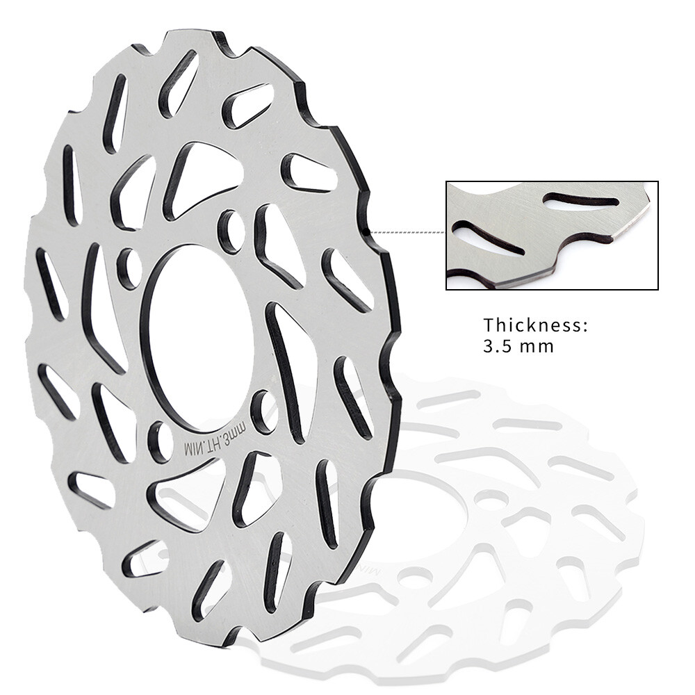 Front Rear Brake Discs Rotors Pads For Yamaha Raptor 660R YFM660R 2001 2002-2005