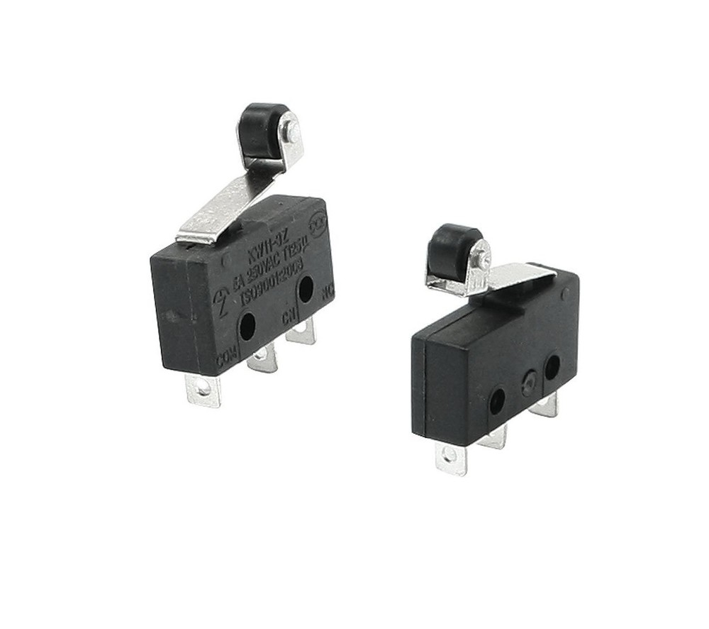 10 pcs NEW Tact Switch 3A 5A 250V Microswitch Round Handle 3PIN