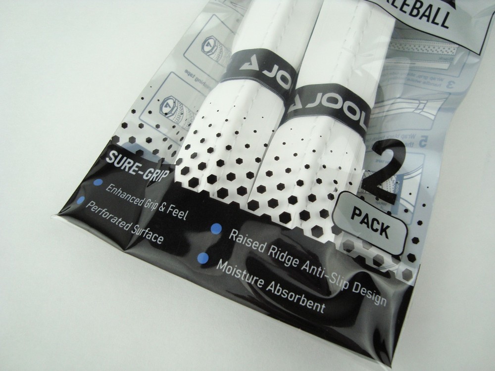 Joola Replacement White Ridge Grip Tape 2 Pack White