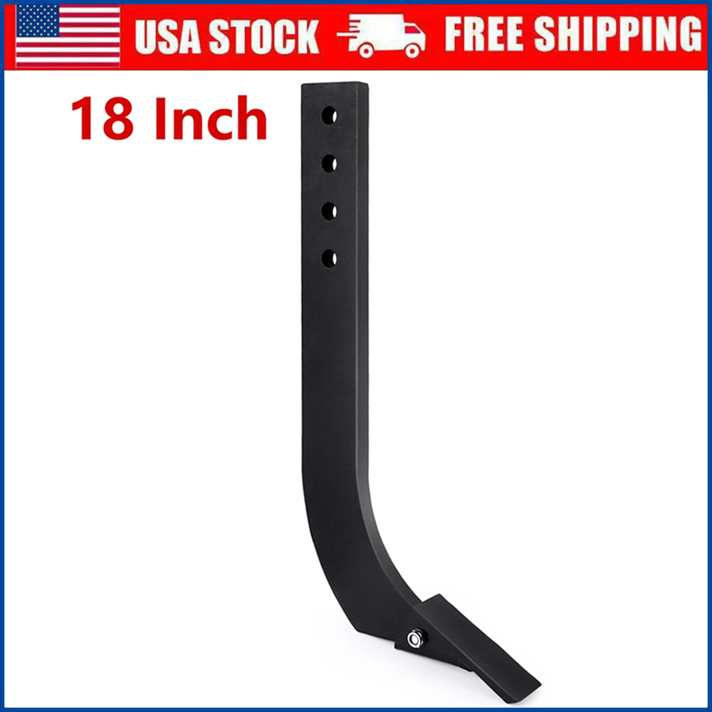 18" Ripper Box Blade Shank w/ Black Powder Anti-Rust Finish for Plowing,Digging