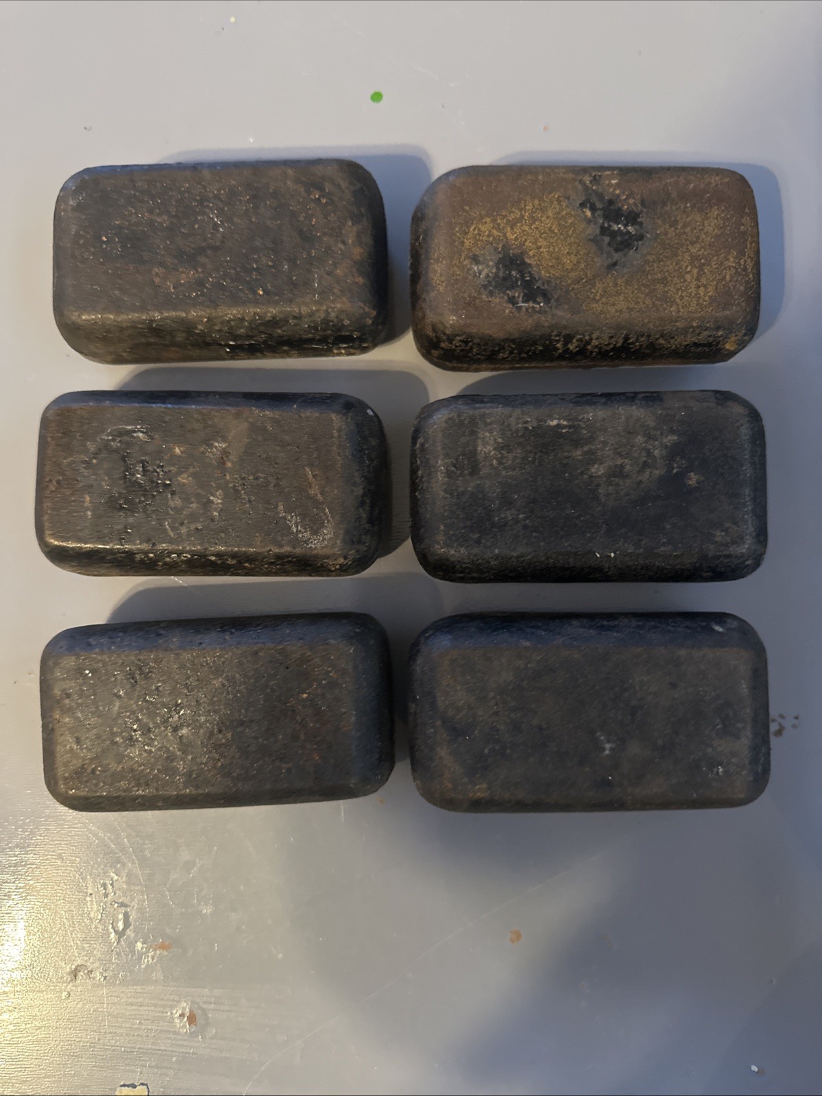 MIR Vest Weights Lot Of 6 3 Lbs Each