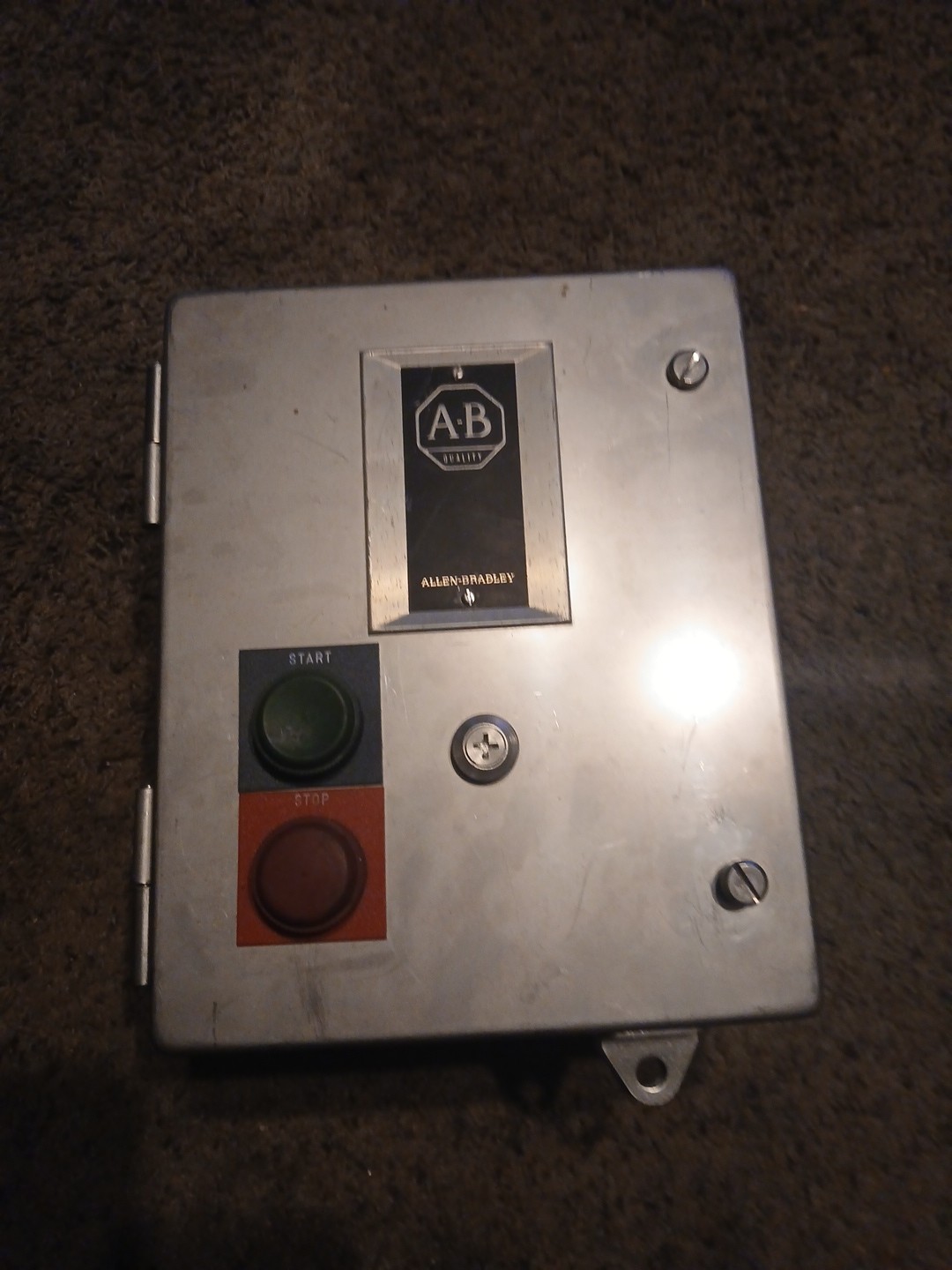 Allen Bradley 509 AOD Motor Starter Control Enclosure 30A 600V NEMA