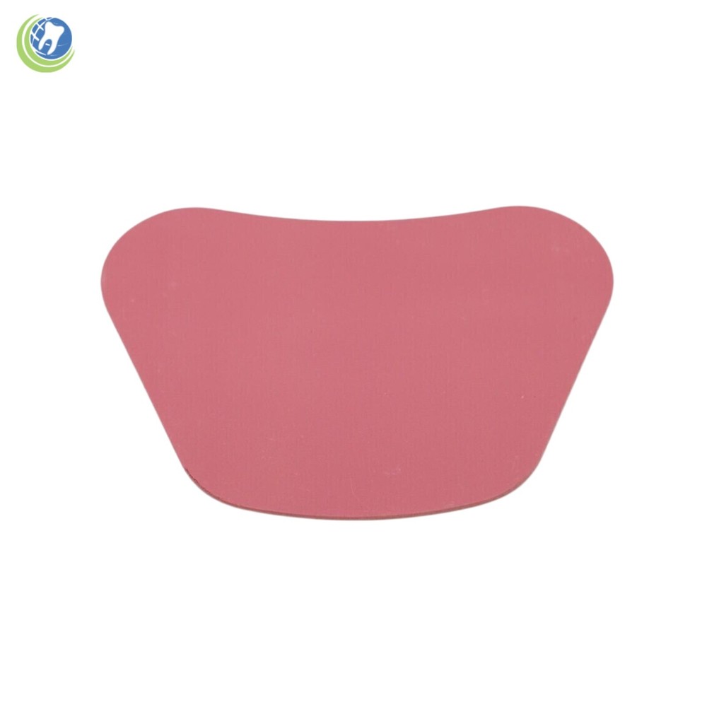 Dental Lab Shellac Base Plates Upper Single Thickness Pink Bite Registration 100
