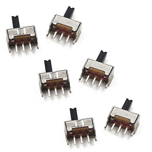 10/30/50/100Pcs MICRO Slide Switch On-OFF 5 Pin Mini Toggle Interrupt PCB