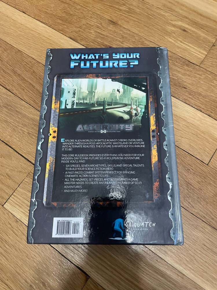 Alternity Role-Playing Game Core Rulebook HC