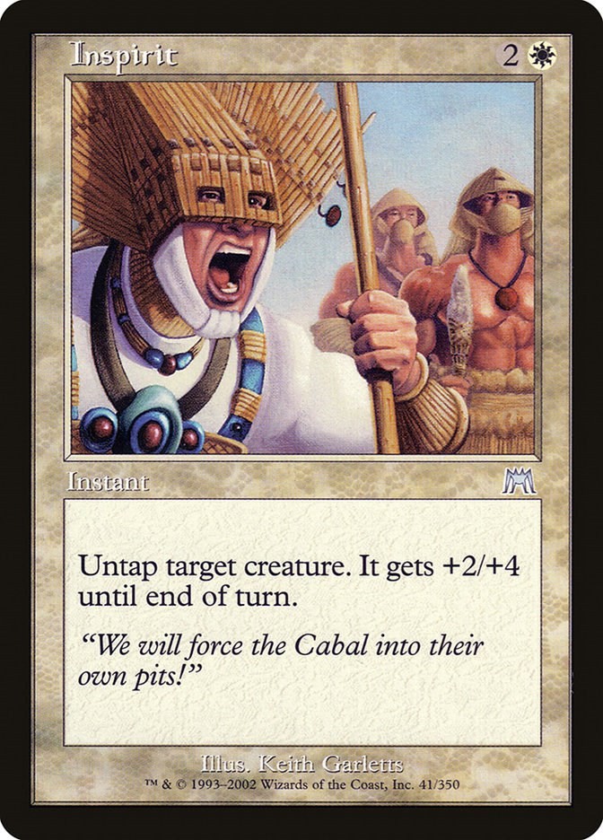 Inspirit Onslaught 41 MTG MP