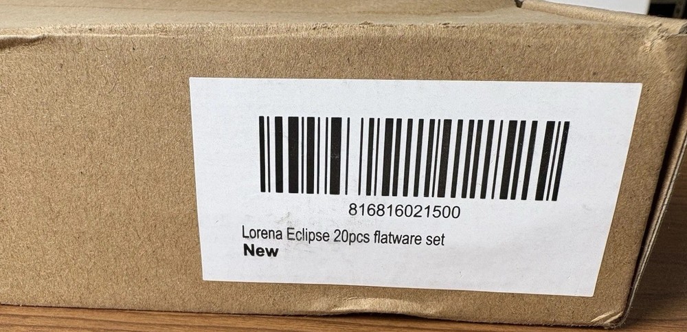 Lorena Eclipse 20 Pc Flatware Set New
