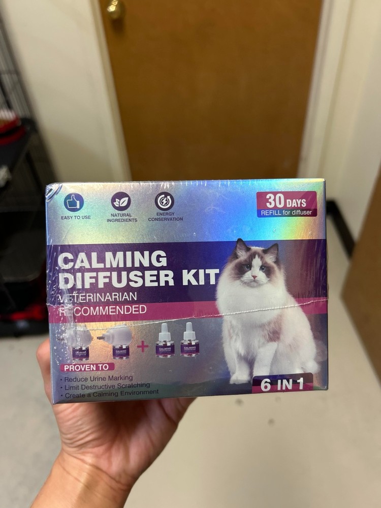 Cat Calming Diffuser Kit Veterinarian Recommended Plus 30 Day Refills