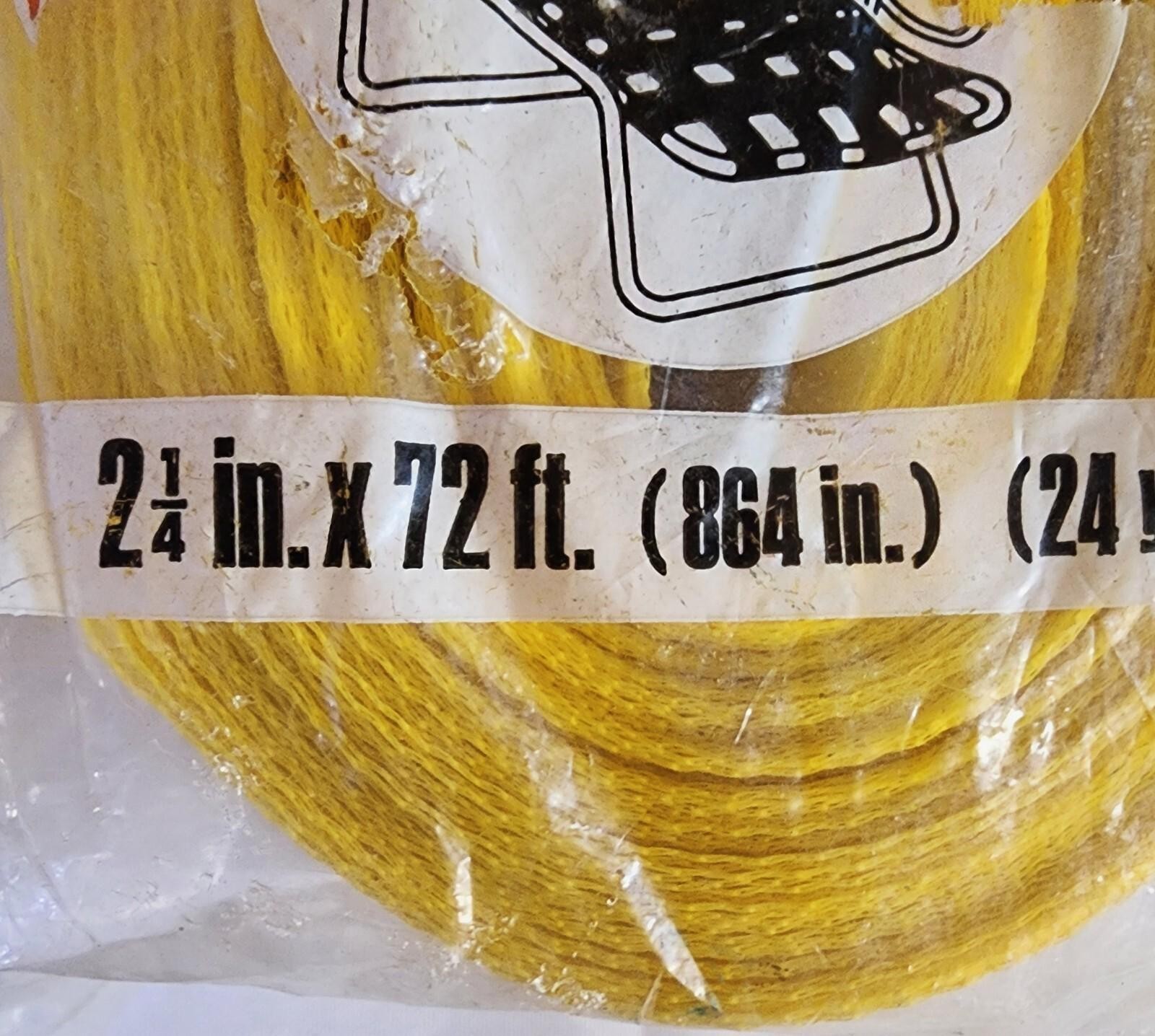 Frost King Re-Web Kit Lawn Chair Webbing Yellow 2 Packs 110ft + 1 Open Vintage