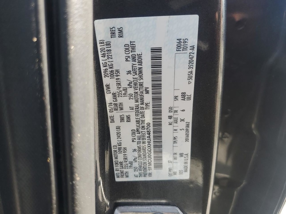 Fuse Box Engine Fits 17 ESCAPE 4696807