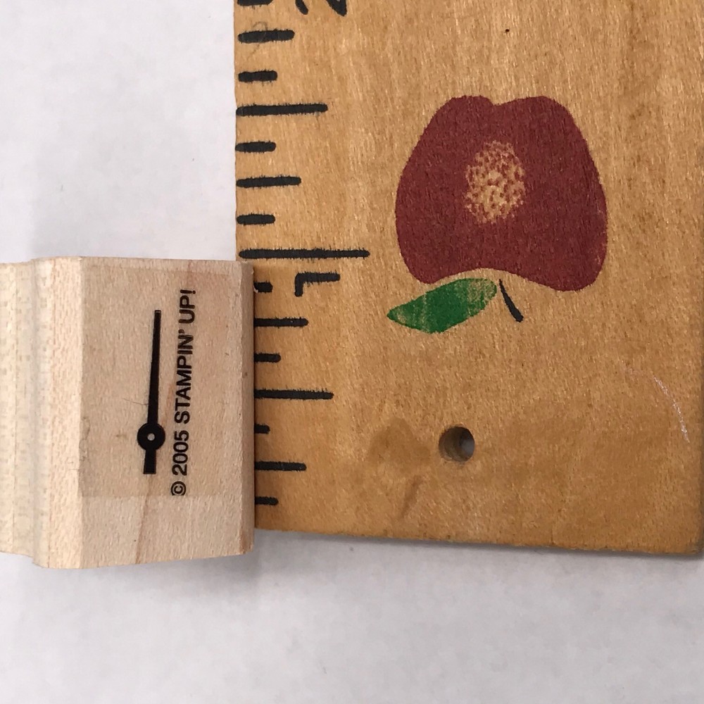 Stampin Up Rubber Stamp 2005 Wooden Mounted  Small stamp Pointer