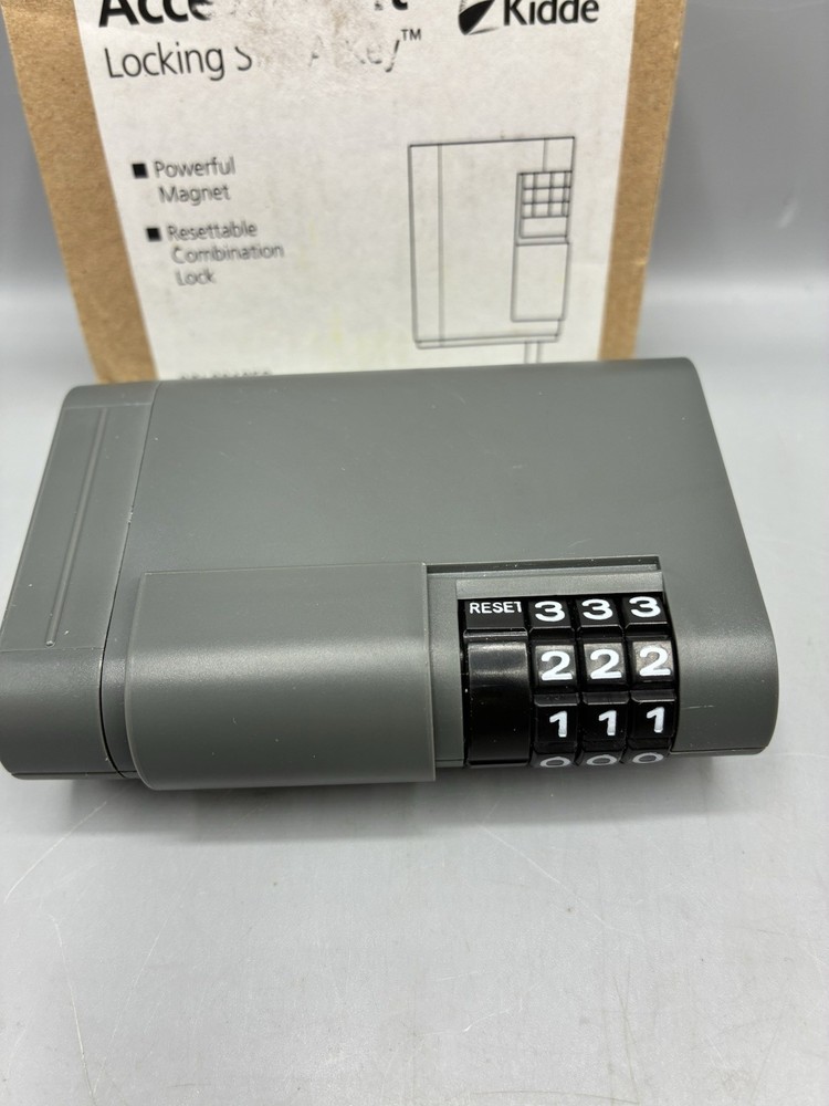 Kidde Access Point Locking Stor-A-Key magnetic key holder New Open Box