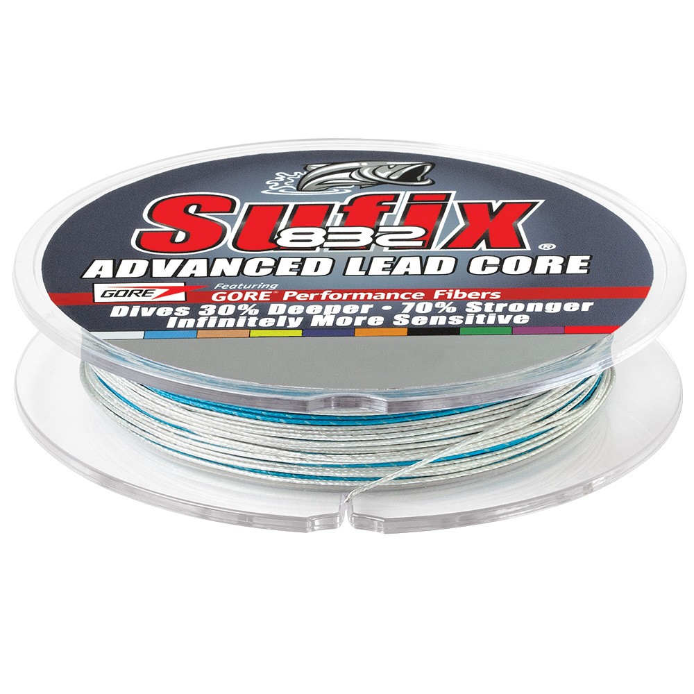 SUFIX 832 ADVANCED LEAD CORE METERED 27LB 100YDS
