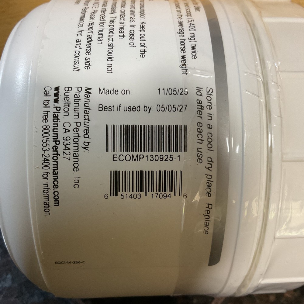 Horse Supplement Supports Normal Inflammatory Response 1 Lb