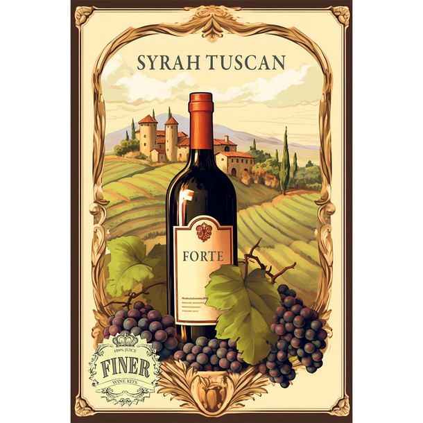 FWK Syrah Tuscan Forte Labels