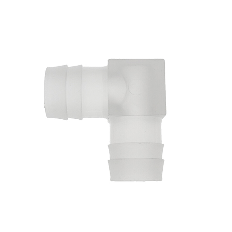 90 Degrees Elbow Hose Joiner Barbed Splicer Plastic Pipe Connector 2.4mm - 20mm