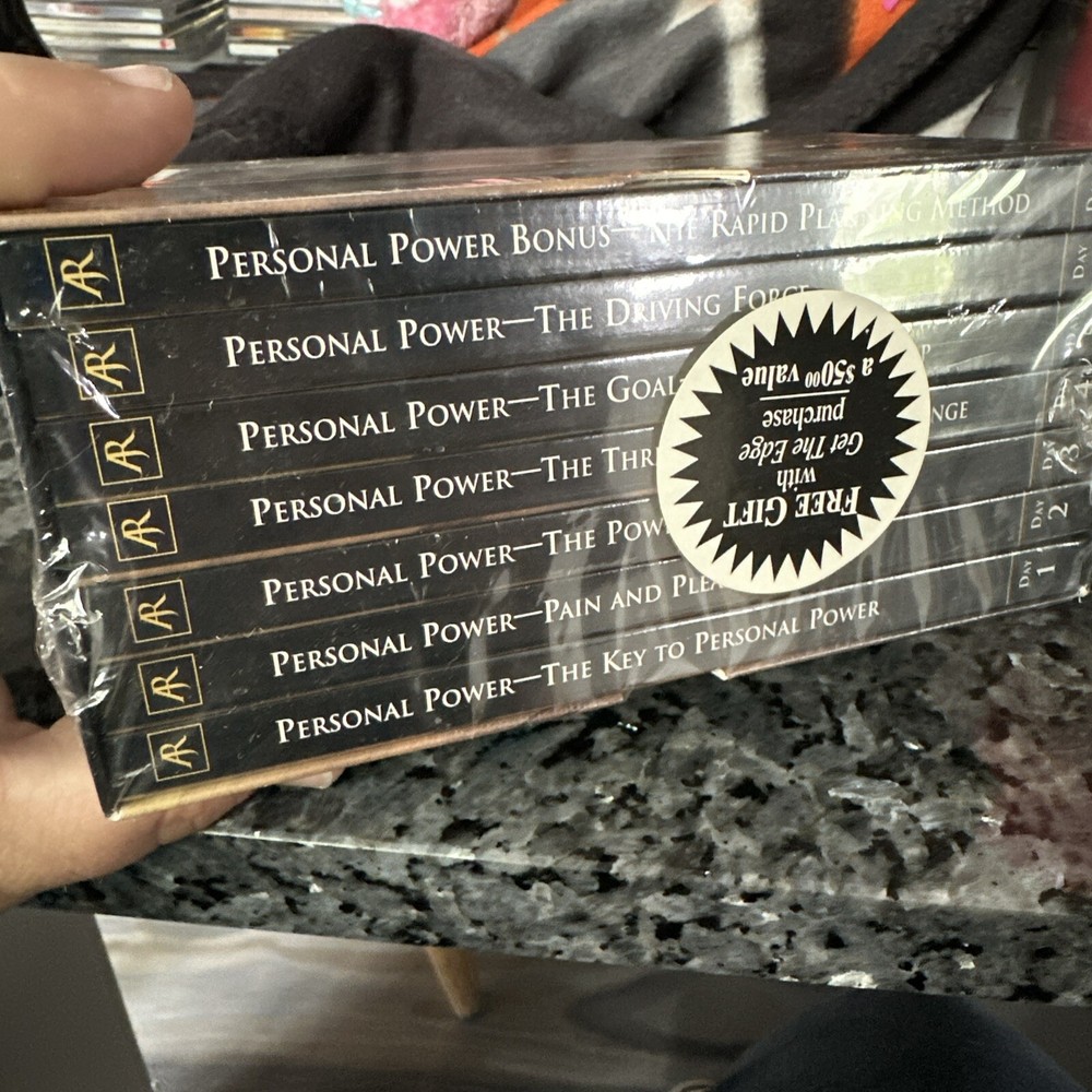 Anthony Robbins - Personal Power - Complete 7 Day Program - CDs NEW SEALED