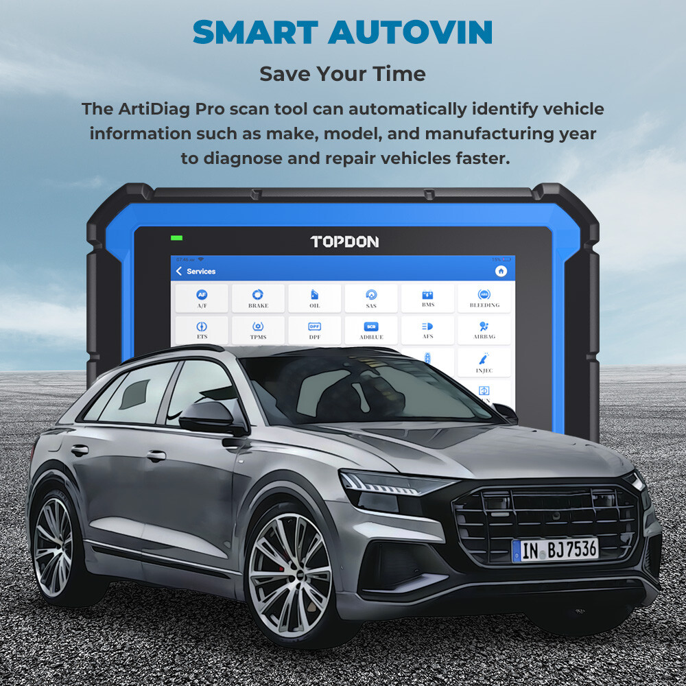 TOPDON ArtiDiag Pro OBD Bidirectional Scanner Full System Diagnostic Coding