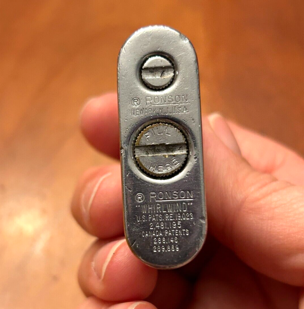 VINTAGE RONSON WHIRLWIND LIGHTER