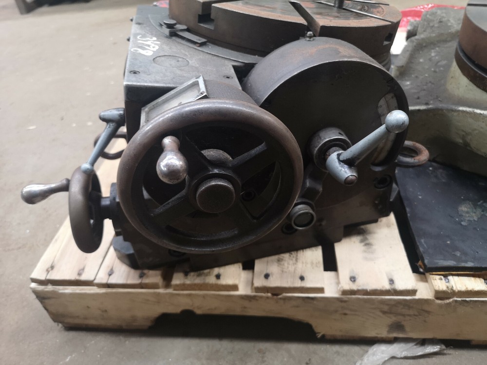 12" Rotary Cross Feed 3 Axis Table SMOOTH Operation 3498