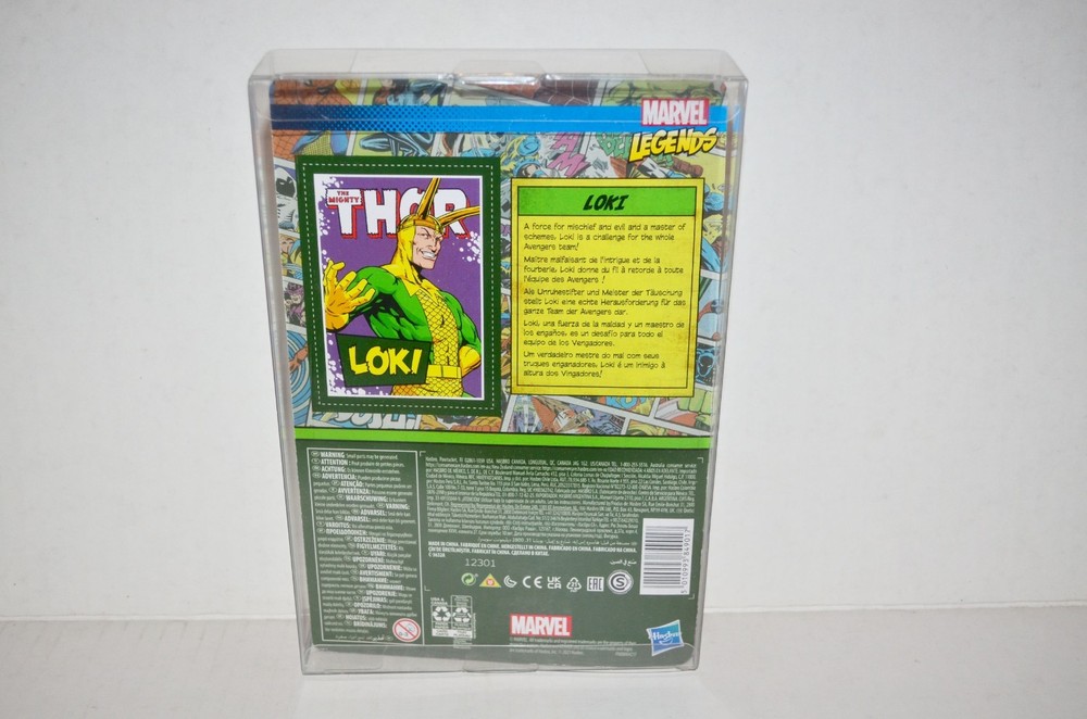 Marvel Legends Vintage 3.75" Action Figures Plastic Protective Cases Storage