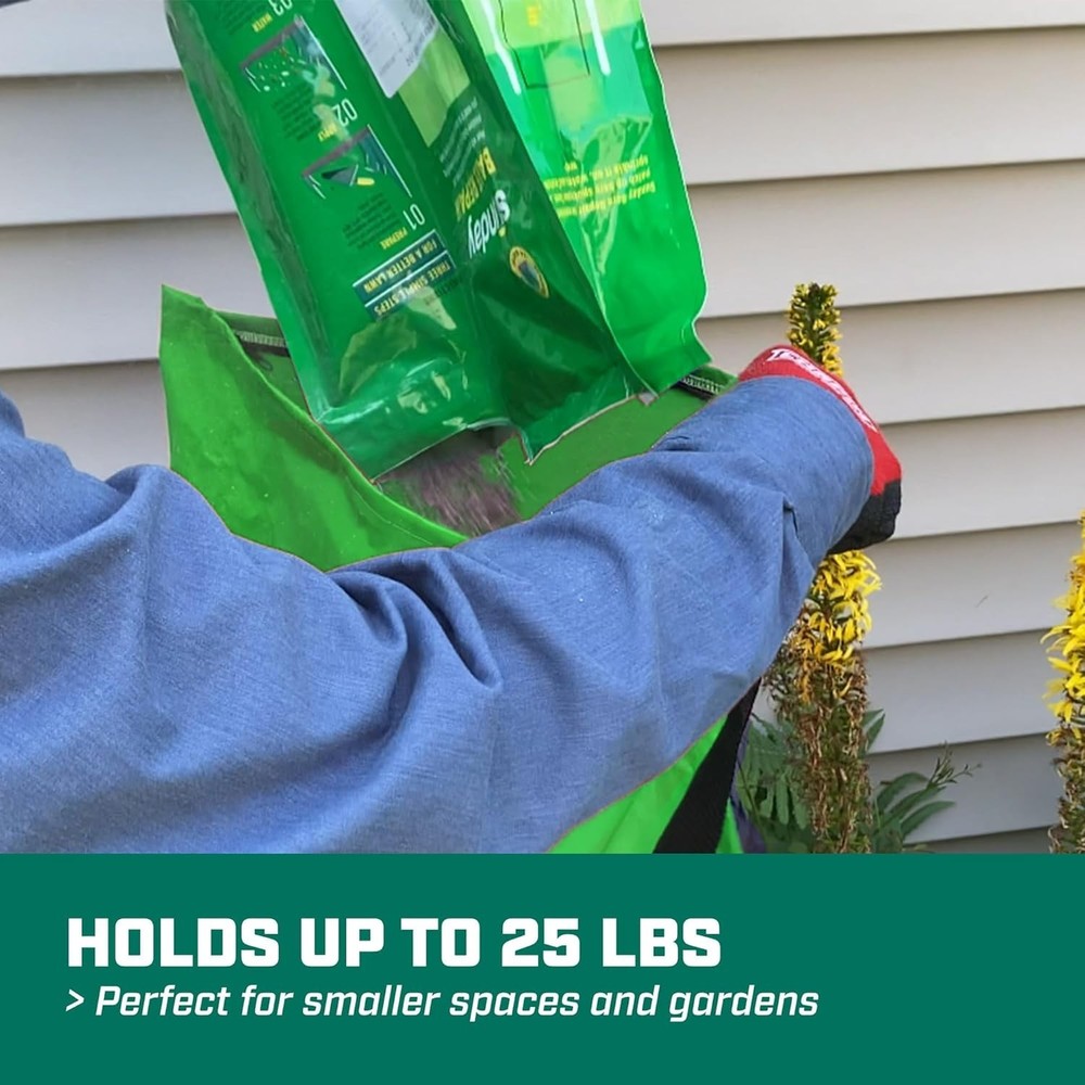 Versatile 25 lb Lawn & Garden Spreader - Waterproof with Adjustable Flow Control