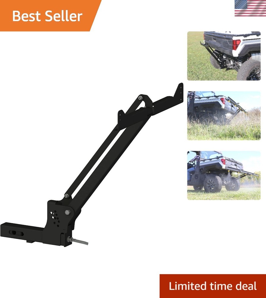 Universal 2" Receiver Spray Boom Mount - 10 Adjustable Positions for Precision