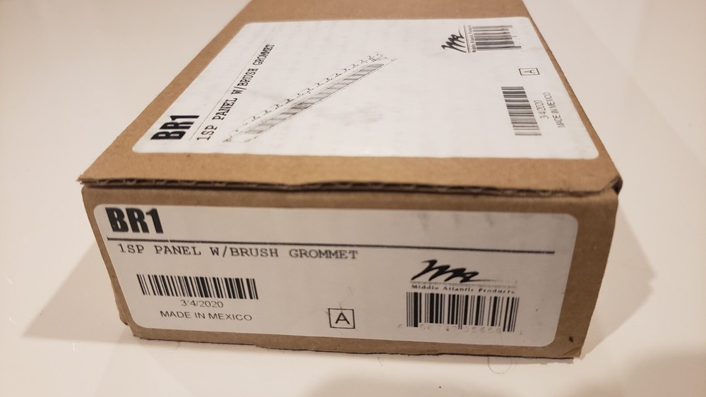 Middle Atlantic BR1 Brush Grommet Panel