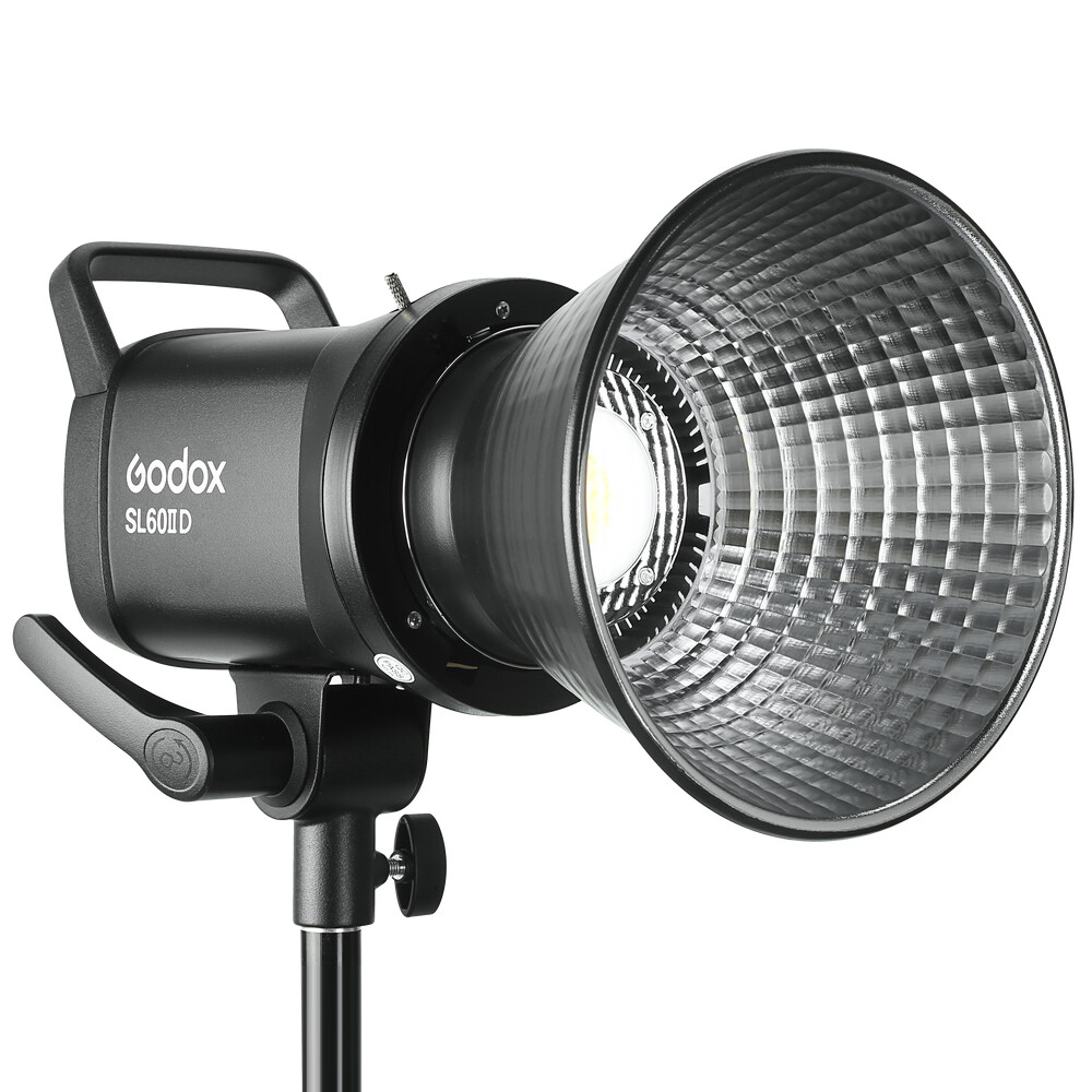 2*Godox SL60IID LED Video Light LED Studio Light+60*90cm Grid Softbox+Stand Kit