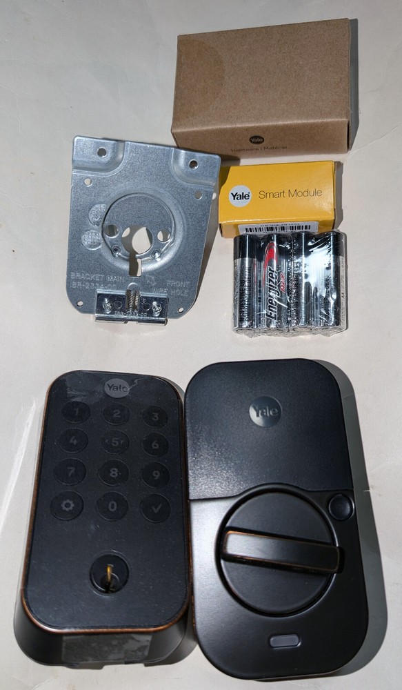 Yale Assure Lock 2 Keypad with Bluetooth and Z-Wave Plus Smart Lock Bronze