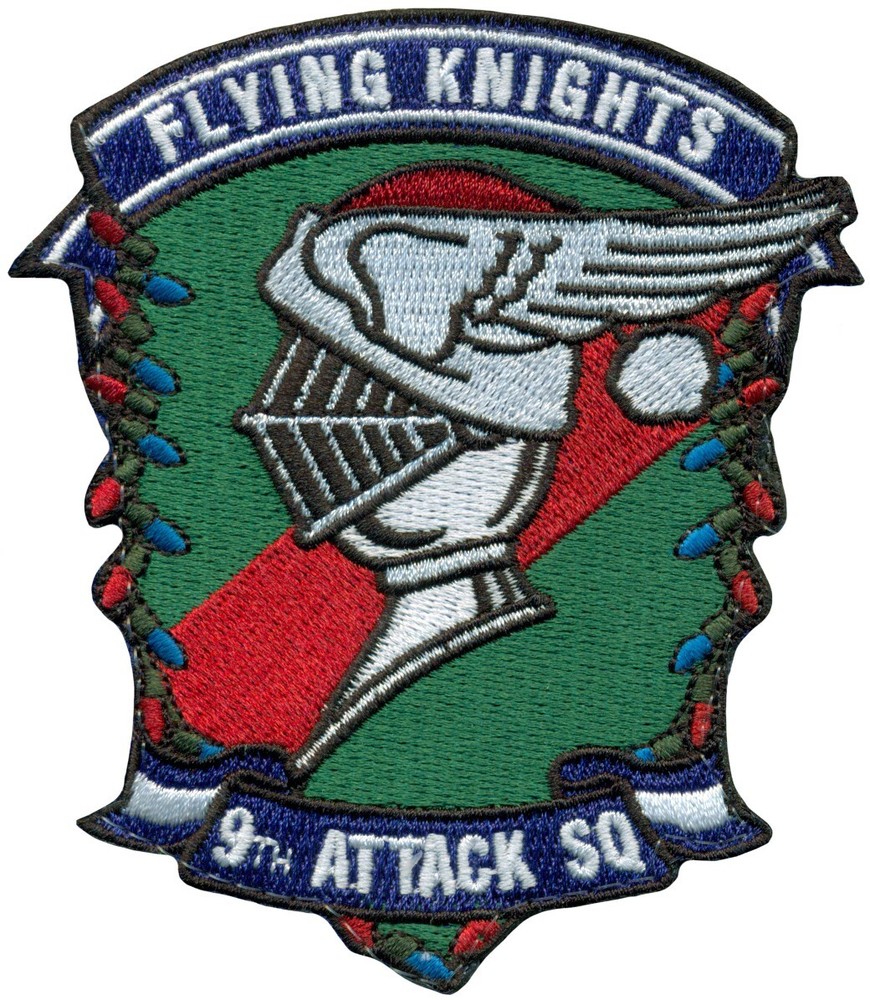 USAF 9th ATTACK SQUADRON – CHRISTMAS PATCH
