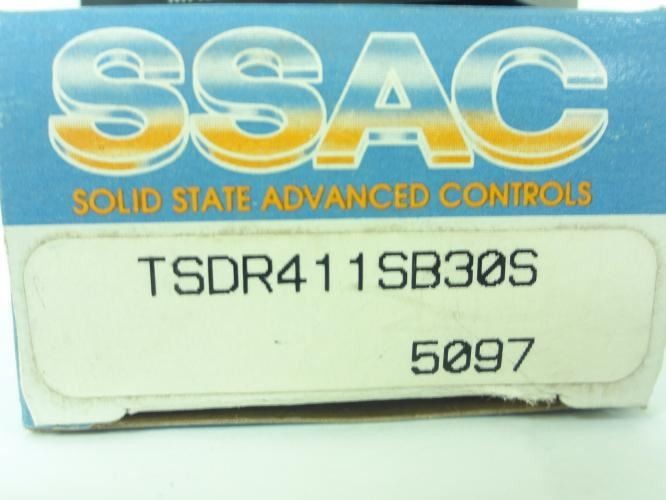 190102 New In Box; SSAC TSDR411SB30S Solid State Timer; 120VAC; 1A