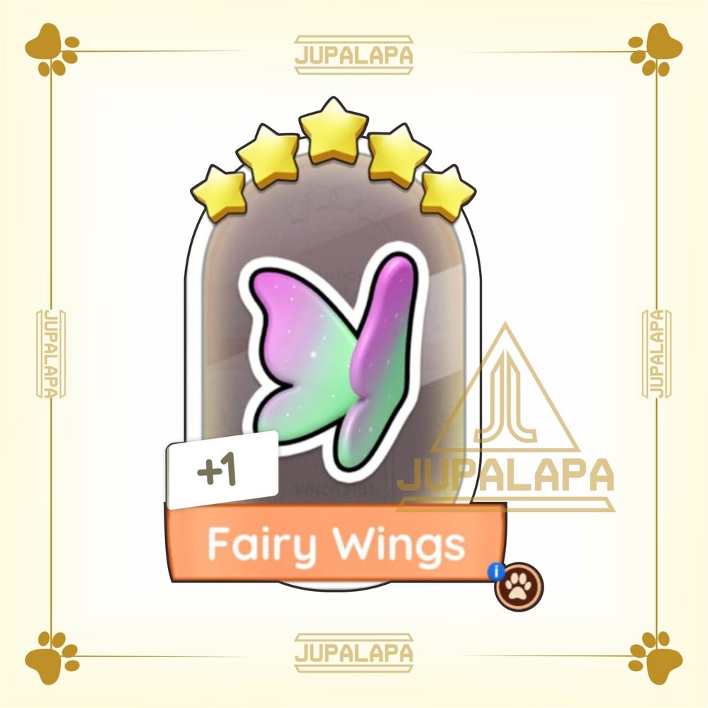 Fairy Wings- Monopoly!!! Sticker 5⭐⭐⭐⭐⭐- ⚡Fast Respond⚡
