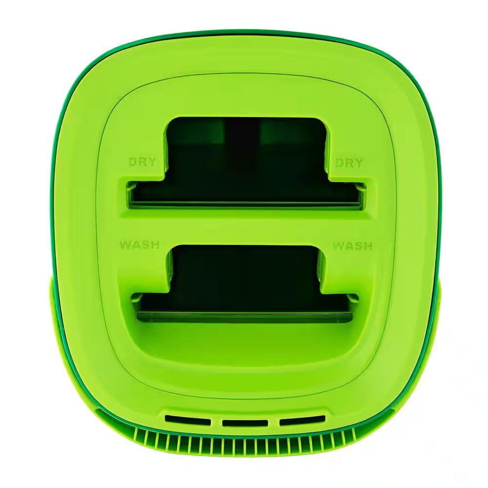 Rinse 'N Wring Microfiber Flat Mop and Bucket System with Extra Refill Pad