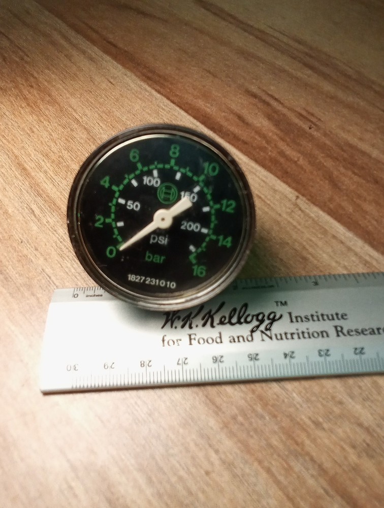 Bar Pressure Gauge