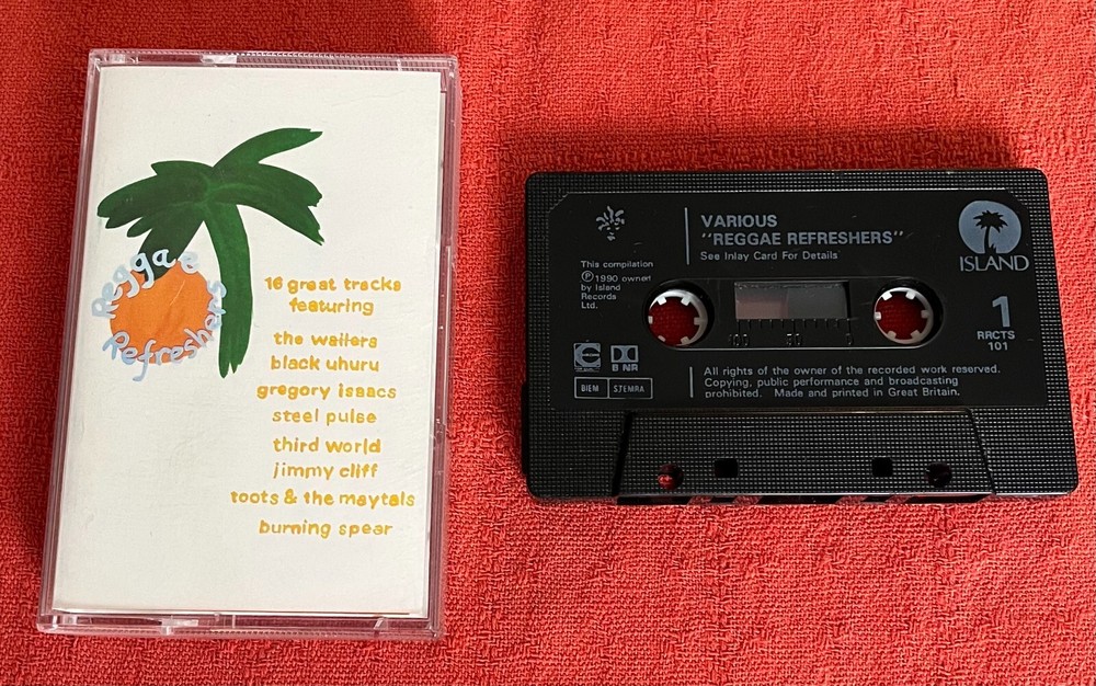 VARIOUS - CASSETTE TAPE - REGGAE REFRESHERS SAMPLER