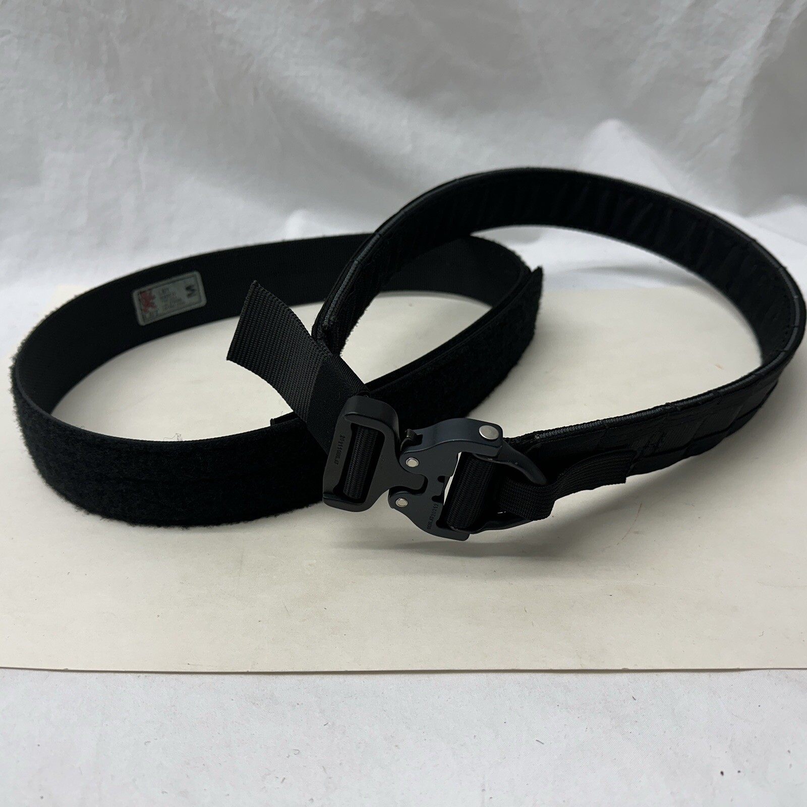 London Bridge Trading LBT-0612GB Gun Belt Cobra Buckle Medium Black MOLLE