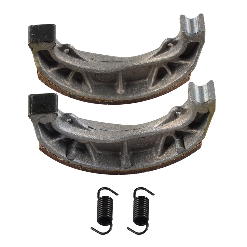 Pair Brake Shoes Set with Springs for Honda CT70 1969-1978 Z50 68-78 XL100 74-78