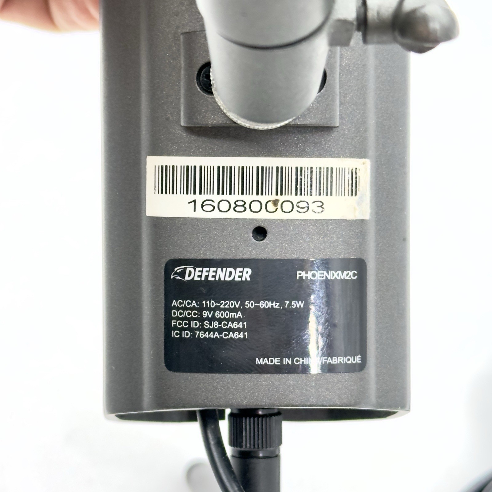 Defender Phoenix M2C Wireless Security Camera TESTED w/Mount & AC Adapter VGC