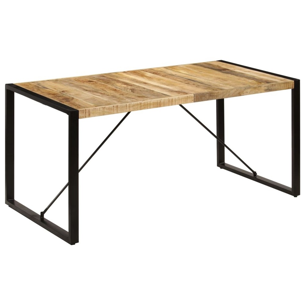 Dining Table Kitchen Table Dining Room Dinner Table Solid Mango Wood vidaXL
