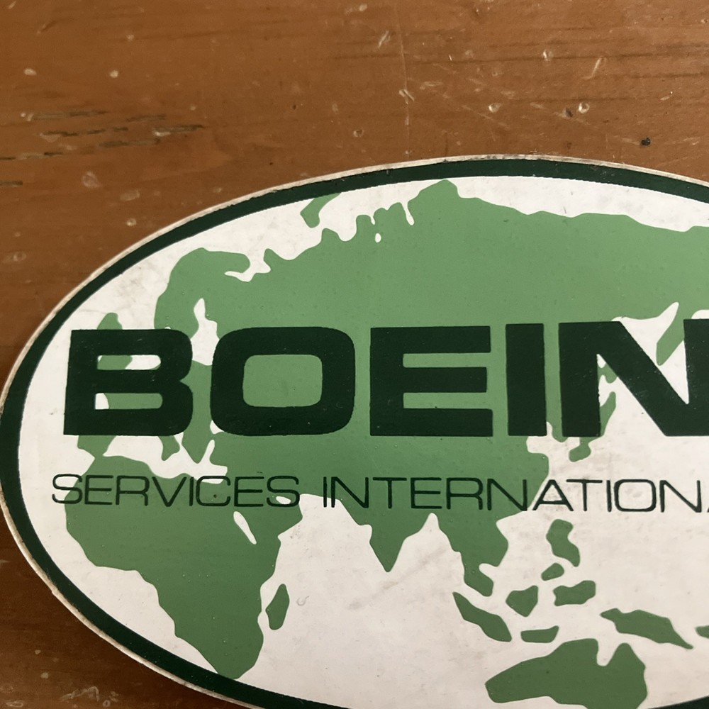 Boeing Sticker Vintage